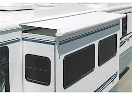 Carefree of Colorado Slideout Kover III Awning - 145" White Vinyl Fabric, White Case & Wind Deflector